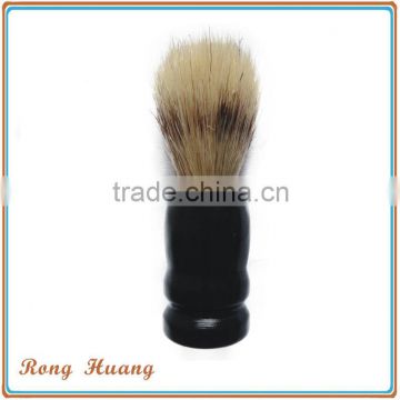 Wooden shaving brush