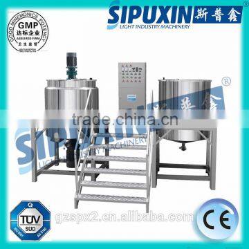 SPX Blending/Mixing Tank with Mixer and Emulsion Homogenizer