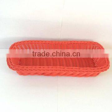 Handmade Household Plastic Storage Basket photo-2