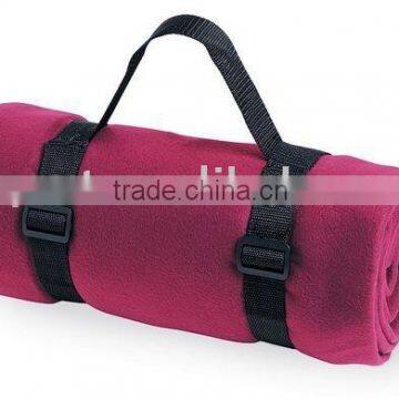 Portable Polar Fleece Blanket for promotion