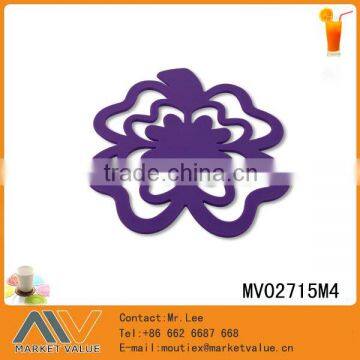 NEW DESIGN FASHION BUTTERFLY SHAPE SILICONE POT MAT