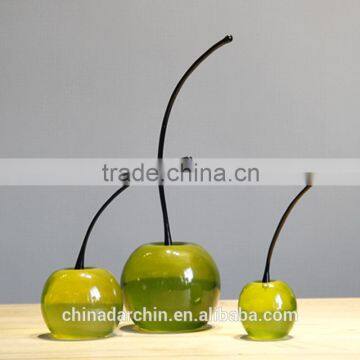 Newly polyresin apple home decoration,fancy home decor