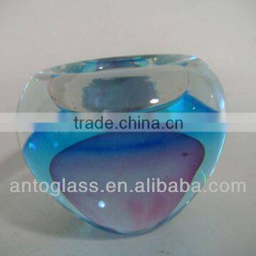 glass candle holder