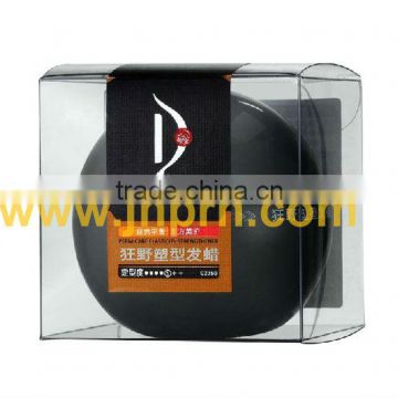 clear plastic packaging box for wax