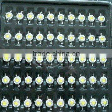 1-3W white high power led,700ma/3.2-3.6V/220-240lm/5000-5500K color temperature;USA bridgelux 45mil chip