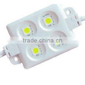 COOL WHITE 5050 SMD injection type LED module,4pcs 5050 led,DC12V input