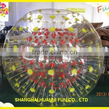 2015 Inflatable grass zorb ball,kids grass zorb balls