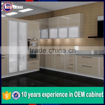 modern acrylic kitchen cabinet high gloss top quality kitchen cabinet wood kitchen cabinet door