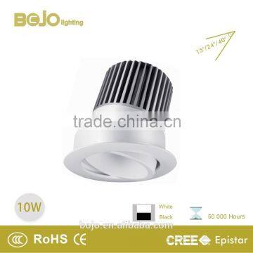 Energy Saving CE 10W 75-80LM/W led Downlight