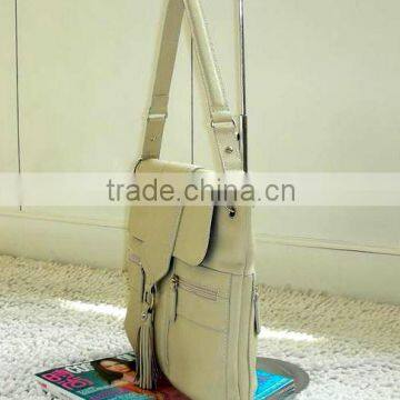 Wholesale Women Leather Tote Bag Private Label Handbags Leisure Travel Book Bag Messenger Bag photo-2