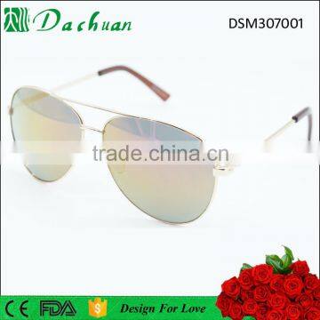 Classic 3025 avitor metal sunglasses with gradient color