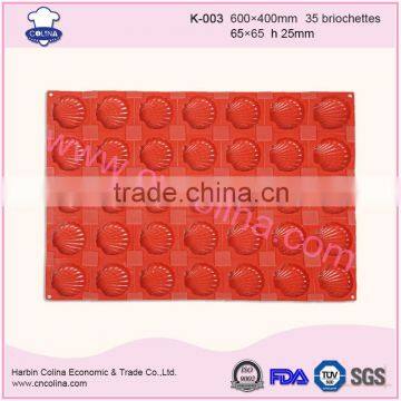 Sea Shell Shape Removable Silicone Cake Mold Baking Tools Cake Pan photo-4