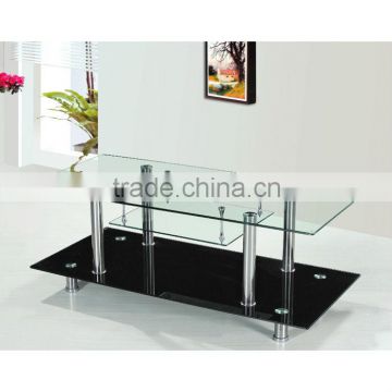 high grade clear glass coffee table