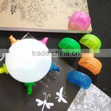 High Quality Hot Selling Promotional Gift Flower Shaped Highlighter Pen photo-3