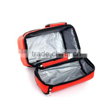 China new cheap outdoor red portable eco friendly polyester cooler box 2014