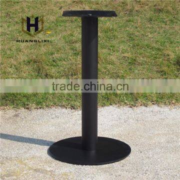 Black Round Steel Table Legs Foshan,furniture Leg, Dining Coffee Cast Iron Table Base