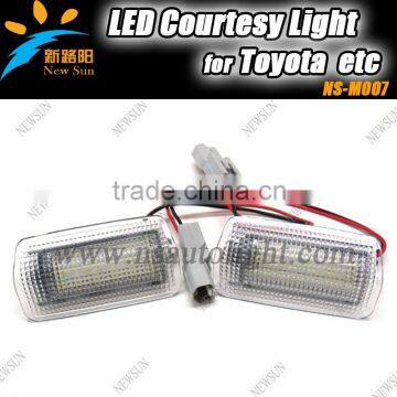 New Design 7000K white 12V Led Door Light for Toyota for Is250 for Mark X for Crown/LS460/600h led door courtesy lamp