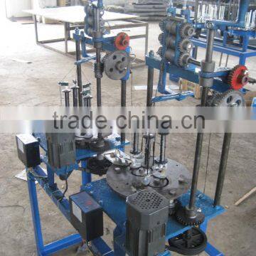 twisting machine for three threads