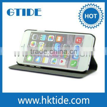 Professional Manufacture Waterproof Leather For Iphone 6 Case With Magnet photo-2