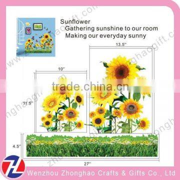 Sun Flower Wallpaper Sticker for Home Decoration photo-4
