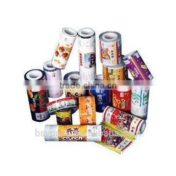 Food grade customized printing aluminum coffee packaging film roll \Coffee Packaging Film Roll For Food Packaging Manufacture In