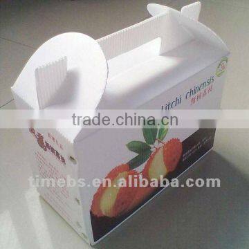 Corrugated plastic cake boxes