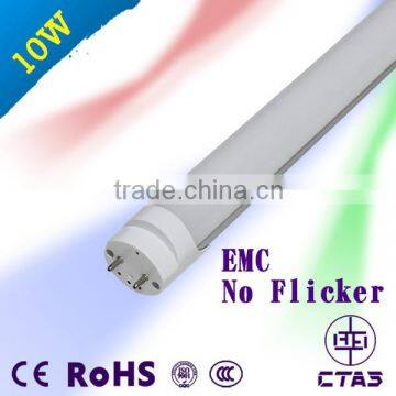 Hot sale high brightness 9W to 22W led tube 600mm PF>0.9 pass EMC t8 led tube