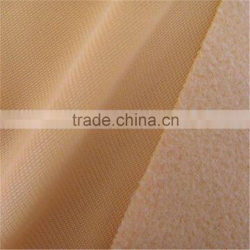 Huzhou Manufacturer Selling 100 Polyester Track Suits Garment Fabric Fleece Tricot Super Poly Fabric photo-2