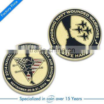 Hotsale Custom Usa Navy Challenge Coin photo-6
