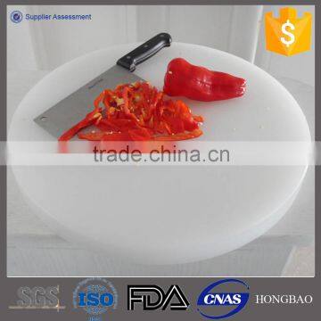 Food Grade Round HDPE Chopping Board Uhmwpe Healthy Cutting Board for Reataurant