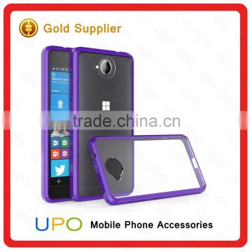 [UPO] Acylic High Clear PC TPU Mobile Phone Case for Nokia Microsoft 650 Stock