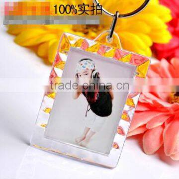 photo/picture clear acrylic key chain