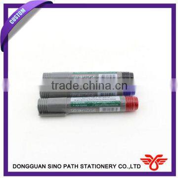 Refillable white board marker pen,dry and wet erase markers