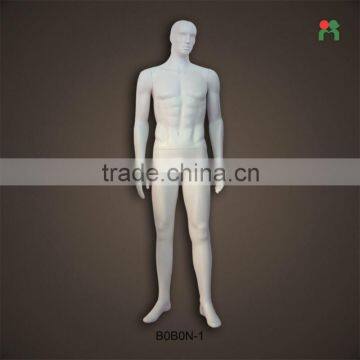 Fiberglass New fashion display clothing adjustable sitting male mannequins vintage wire mannequin male