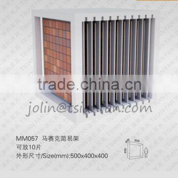MM057 corner standing shower rack / simple mosaic rack