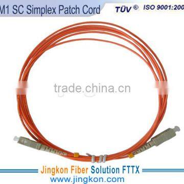 Multimode 50 125 fiber optical patch cord cable