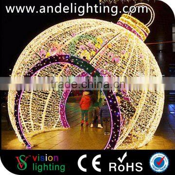 LED 3D Archway Light Sphere Ball Shape Motif Light for Square Decoration