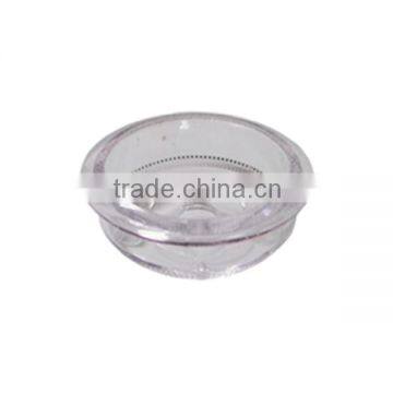 25 transparent decorative plastic cup for turning knob