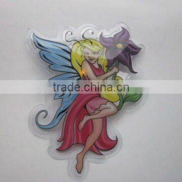 flash pvc patch with clothes light