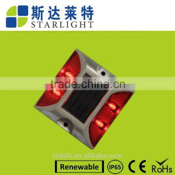 Starlight Red Flashing Light High Way Cat Eye Reflective Road Stud photo-1