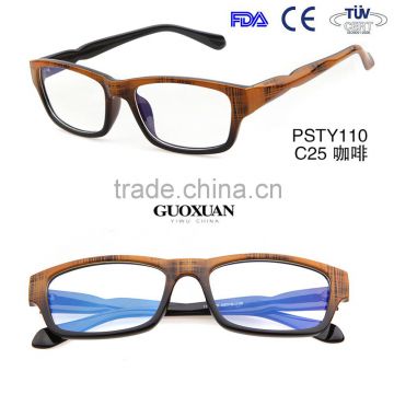 PC Wood legs Student reading glasses opticals Design Optics Reading glasses