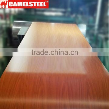 Wooden pattern ppgi steel coils with prime quality