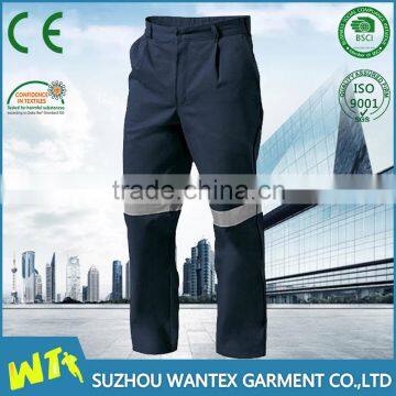 high quality cotton reflective trousers wholesale working pants work pants with knee patch