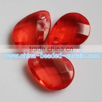 Best Factory Direct Sales Transparent Acrylic Faceted Briolette Teardrop Beads Curtain Pendants photo-3