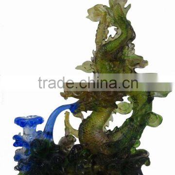 BS093 business gift of crystal chinese dragon