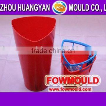 Hot sale high quality big triangle flower pot mould