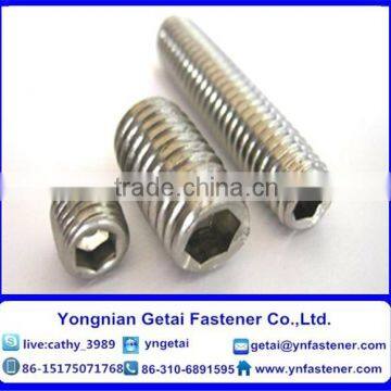 Hexagon Socket Head Set Screw With Dog /flat/cone/ Cup Point DIN 916/912 Zinc Plated/Black/Plain photo-6