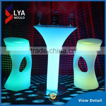 PE material cheap nightclub led bar furniture