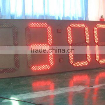 wholesale alibaba latest innovative products electronic digital outdoor led clock time date temperature opening times sign