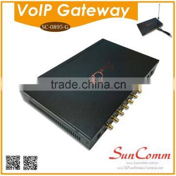 SC-0895-G cheap high quality 8 sim VoIP Gateway